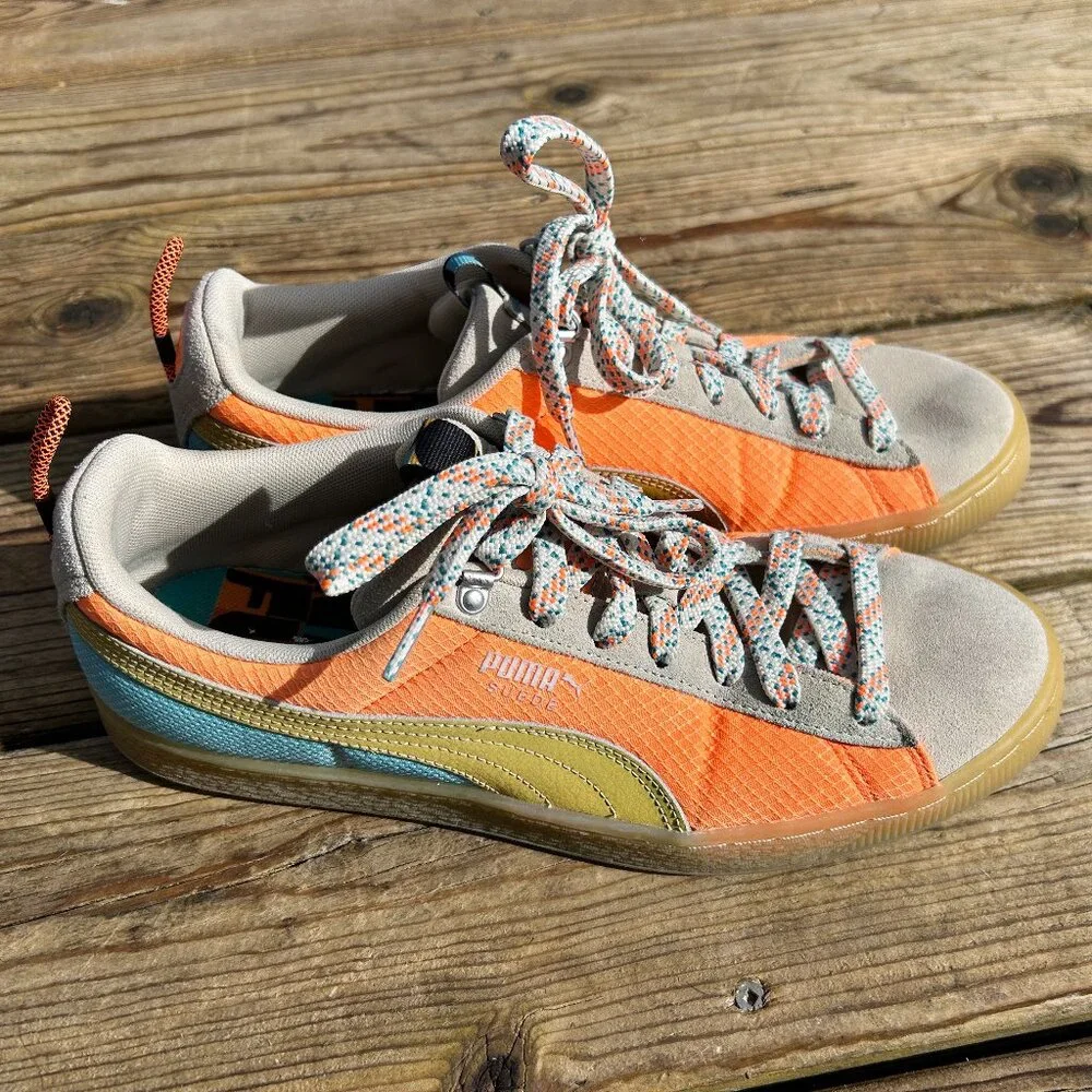 Puma Classics Hill Camp Men's Suede Sneakers - Picture 1 of 9